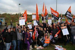Members of the GMB union will go on strike next Monday over the two-tier workforce dispute